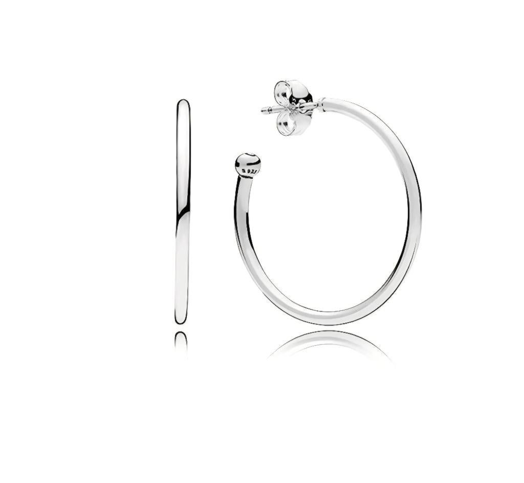 Pandora zilveren oorringen, Sieraden, Tassen en Uiterlijk, Oorbellen, Ophalen of Verzenden, Zo goed als nieuw, Knopjes of Stekers