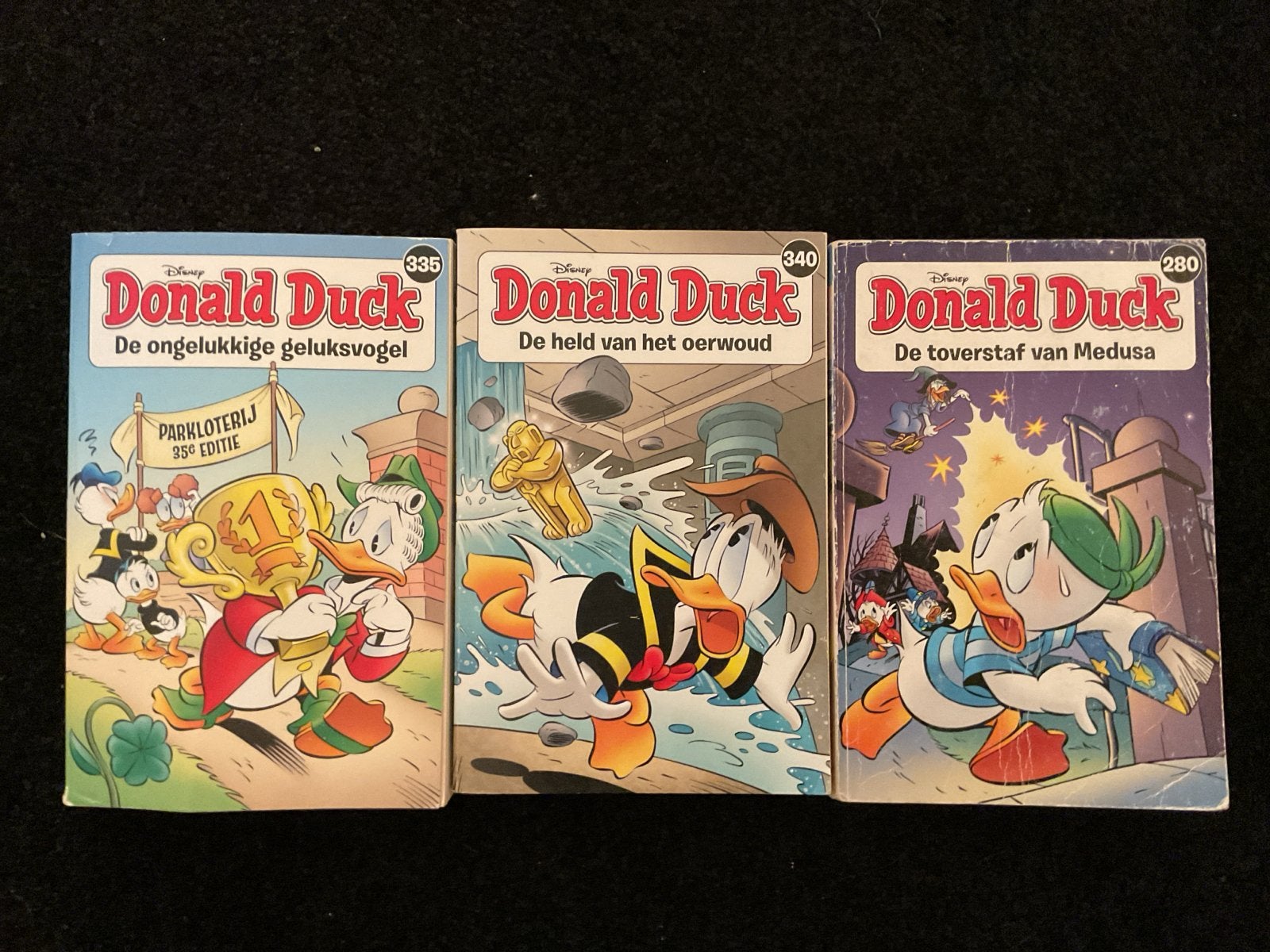 Donald Duck stripboeken - 3 exemplaren, Boeken, Meerdere stripboeken, Ophalen, Zo goed als nieuw
