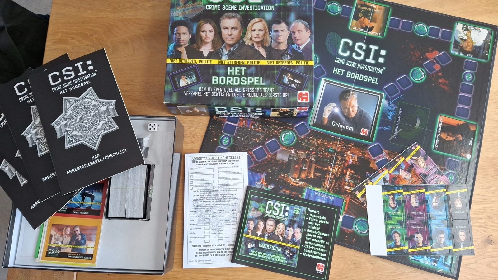 CSI Het Bordspel - Compleet, Drie of vier spelers, Ophalen of Verzenden, Gebruikt
