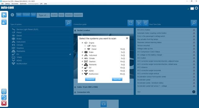Autocom 2020.23 setup versie., Verzenden