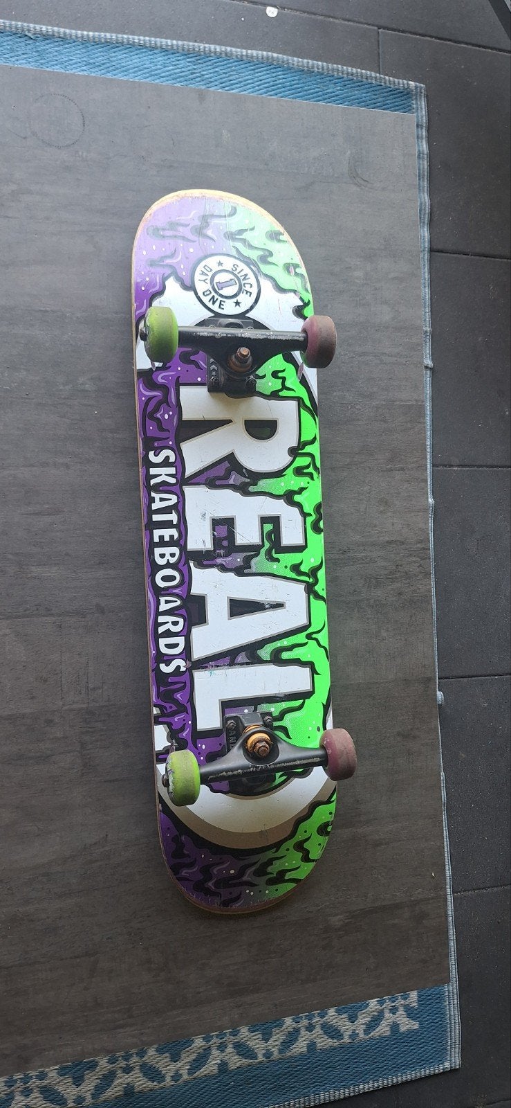 Skateboard real, Sport en Fitness, Ophalen, Zo goed als nieuw, Skateboard