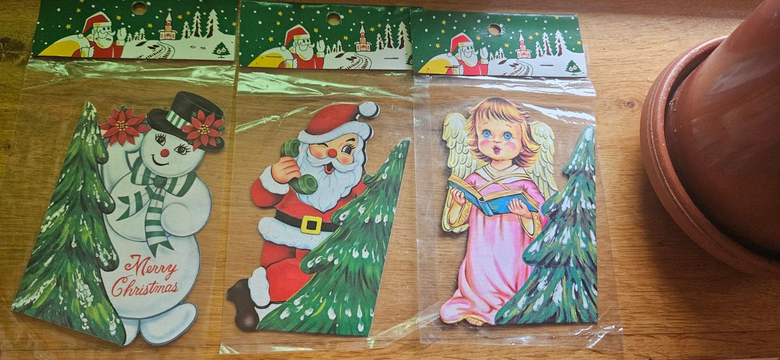 Oude Vintage Kerstversiering, Ophalen of Verzenden, Nieuw