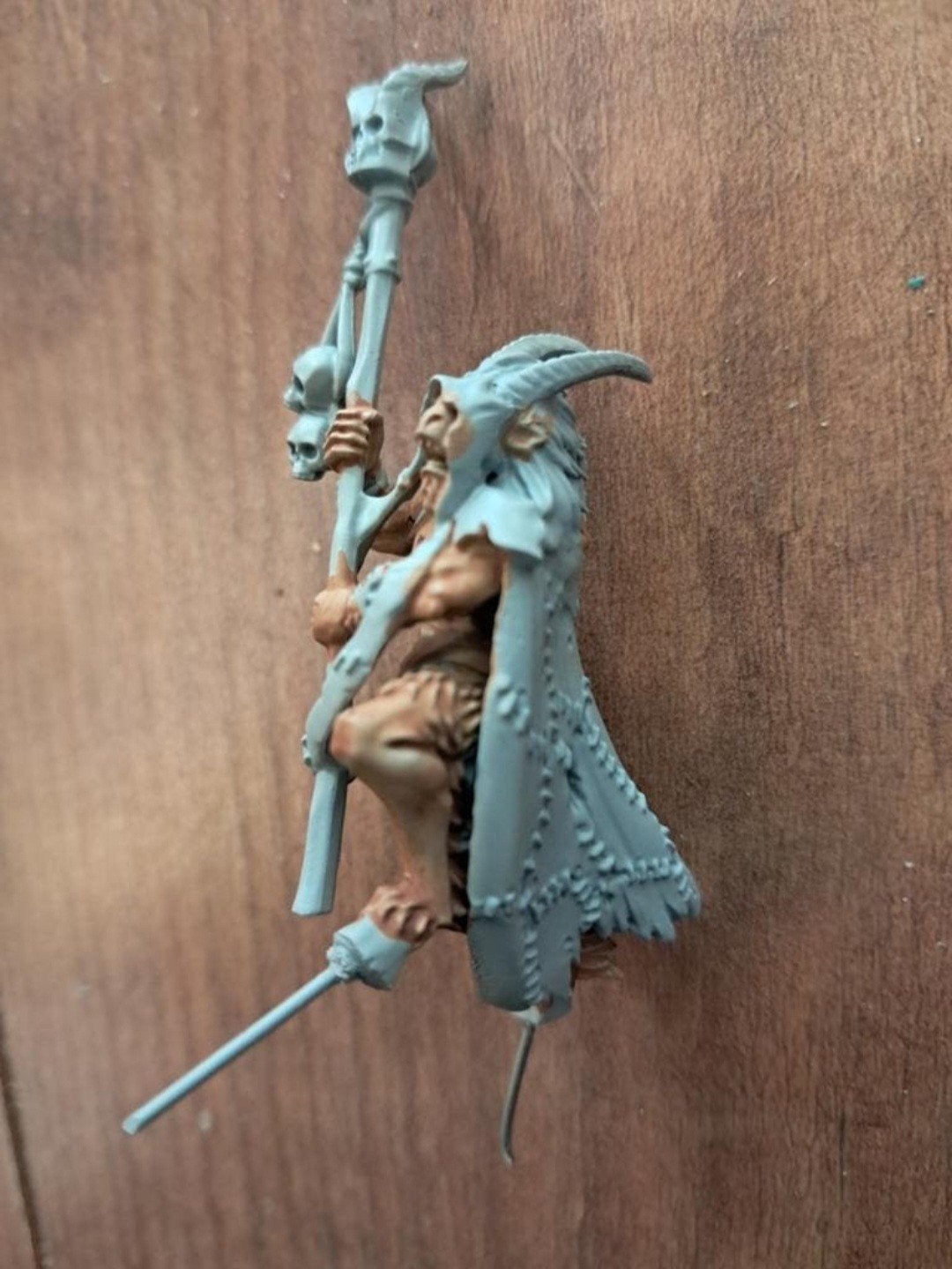 Warhammer Fantasy oldhammer Beastmen Shaman, Chaos,, Ophalen of Verzenden, Zo goed als nieuw, Warhammer, Figuurtje(s)