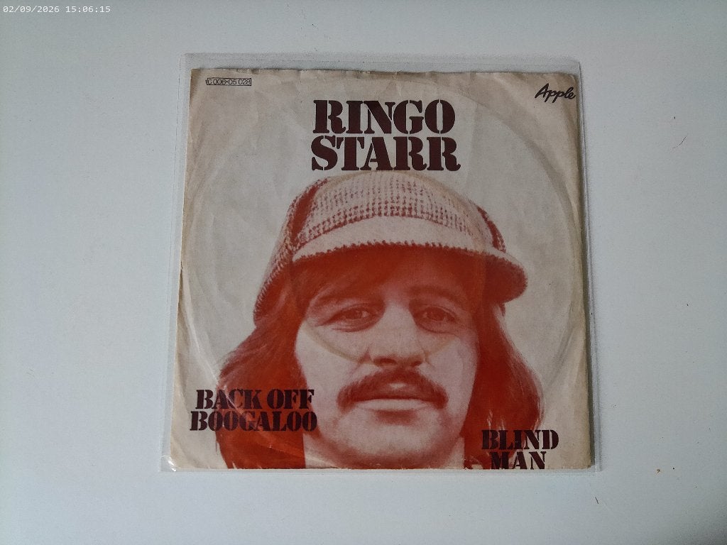 Ringo Starr ( Beatles ) - Back off Booogaloo, Gebruikt, Fotohoes, 7 inch, Ophalen of Verzenden