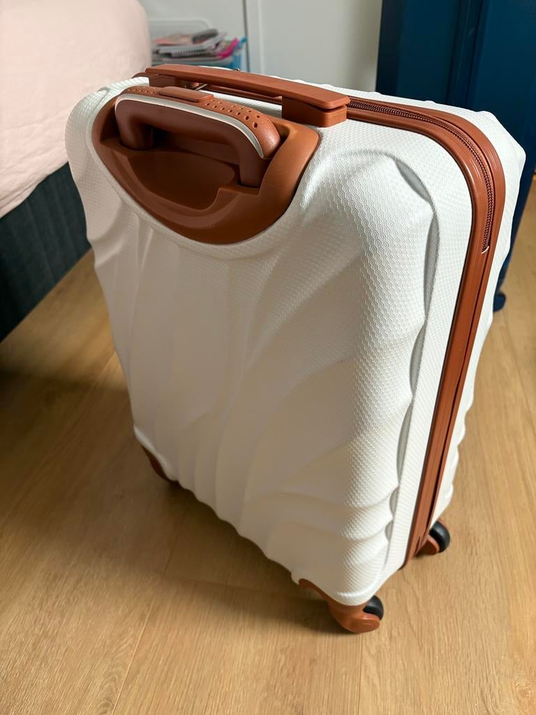 Horizon Premium koffer met bijpassende schoudertas *NIEUW, Hard kunststof, Zo goed als nieuw, 70 cm of meer, Minder dan 35 cm