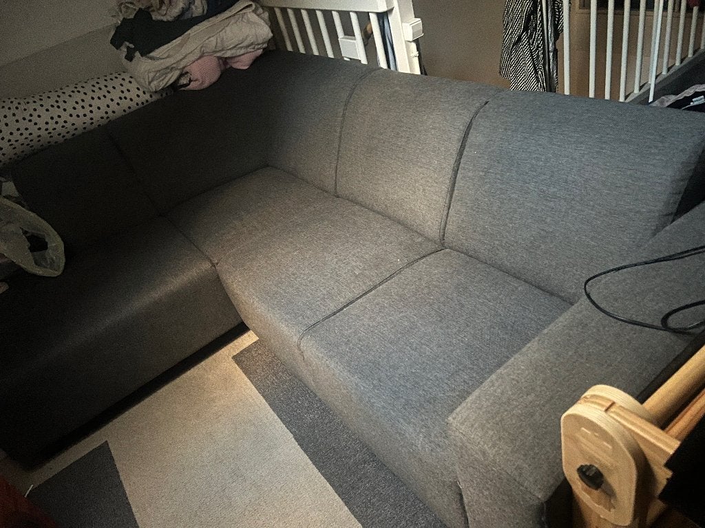 Leenbakker Hoekbank 230x180 cm - Prima Staat, Huis en Inrichting, Banken | Bankstellen, Ophalen, Gebruikt, Hoekbank, 200 tot 250 cm