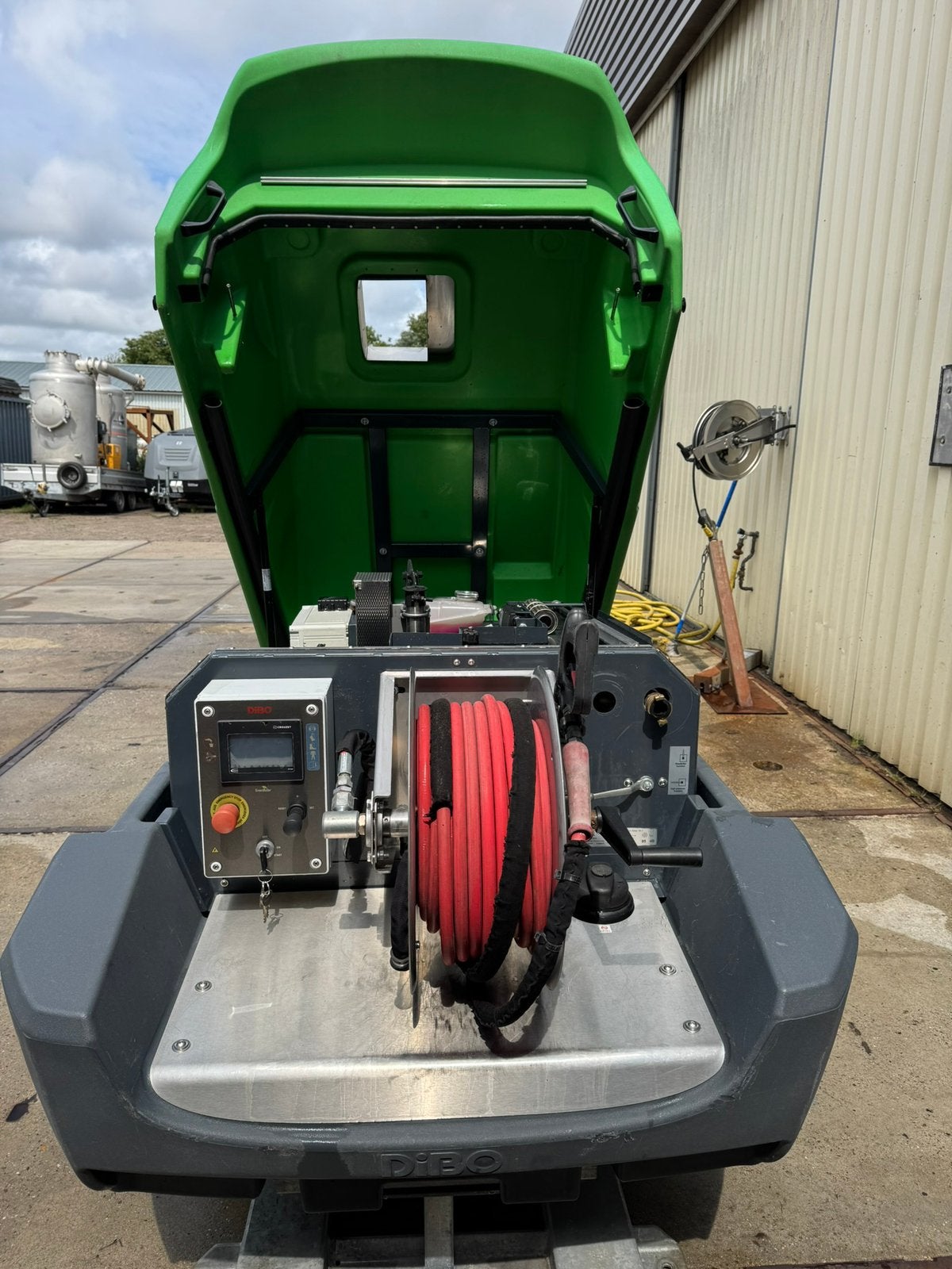 DIBO JMB S 200/18 Heetwater met Stoomfunctie, Ophalen of Verzenden, Zo goed als nieuw, Elektrisch