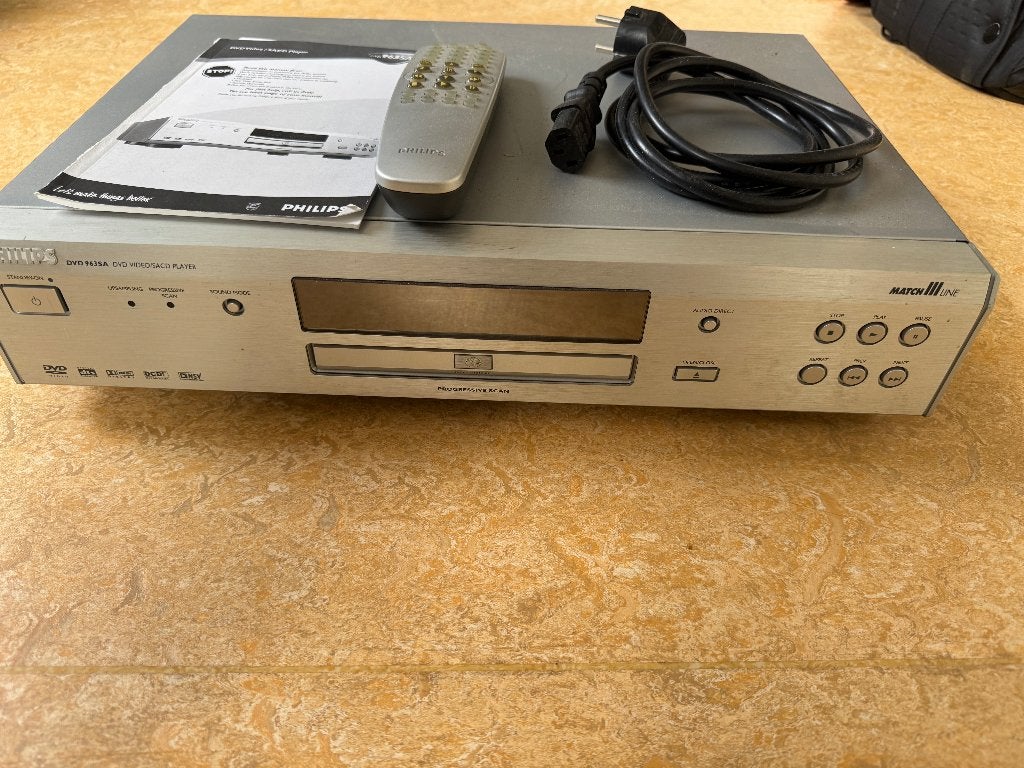 Philips 963SA speler, Ophalen, Gebruikt, Philips