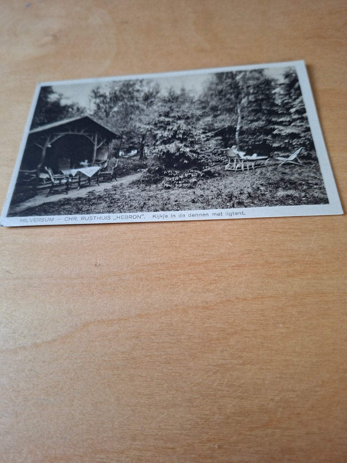 Hilversum - Chr. Rusthuis "Hebron", Verzamelen, Ophalen of Verzenden, 1940 tot 1960, Ongelopen, Noord-Holland