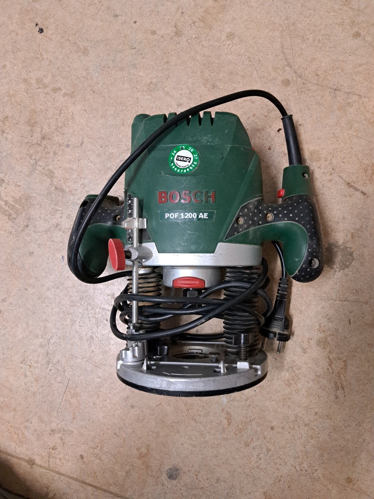 Bosch POF 1200 AE Bovenfrees - Gebruikt, Gebruikt, Ophalen of Verzenden, Bovenfrees, Bosch