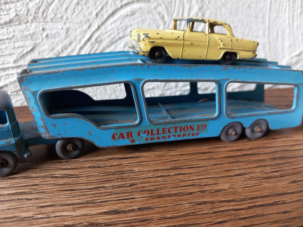 Matchbox autotransporter jaren 50 vrachtwagen, Ophalen of Verzenden