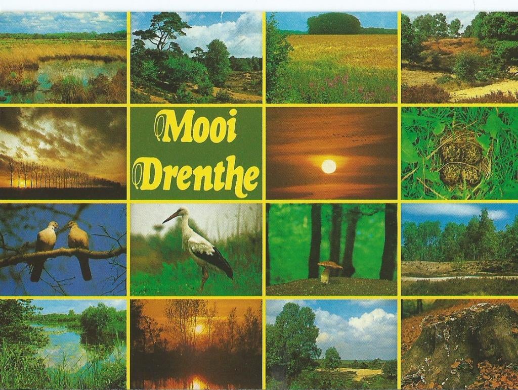 Ansichtkaart Mooi Drenthe, Ophalen of Verzenden, 1980 tot heden, Ongelopen, Drenthe