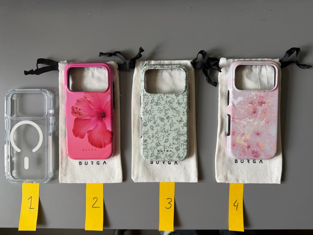 Burga hoesjes voor iPhone 17 Pro, Kunststof, IPhone 17, MagSafe, Hoesje of Tasje