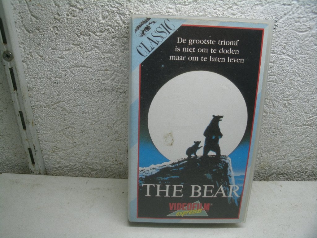 vhs 254b the bear, Alle leeftijden, Ophalen of Verzenden, Zo goed als nieuw, Horror