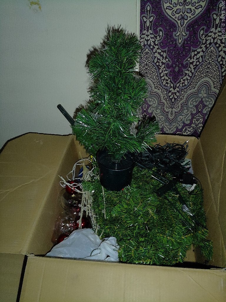 kerstboom, Diversen, Ophalen, Gebruikt