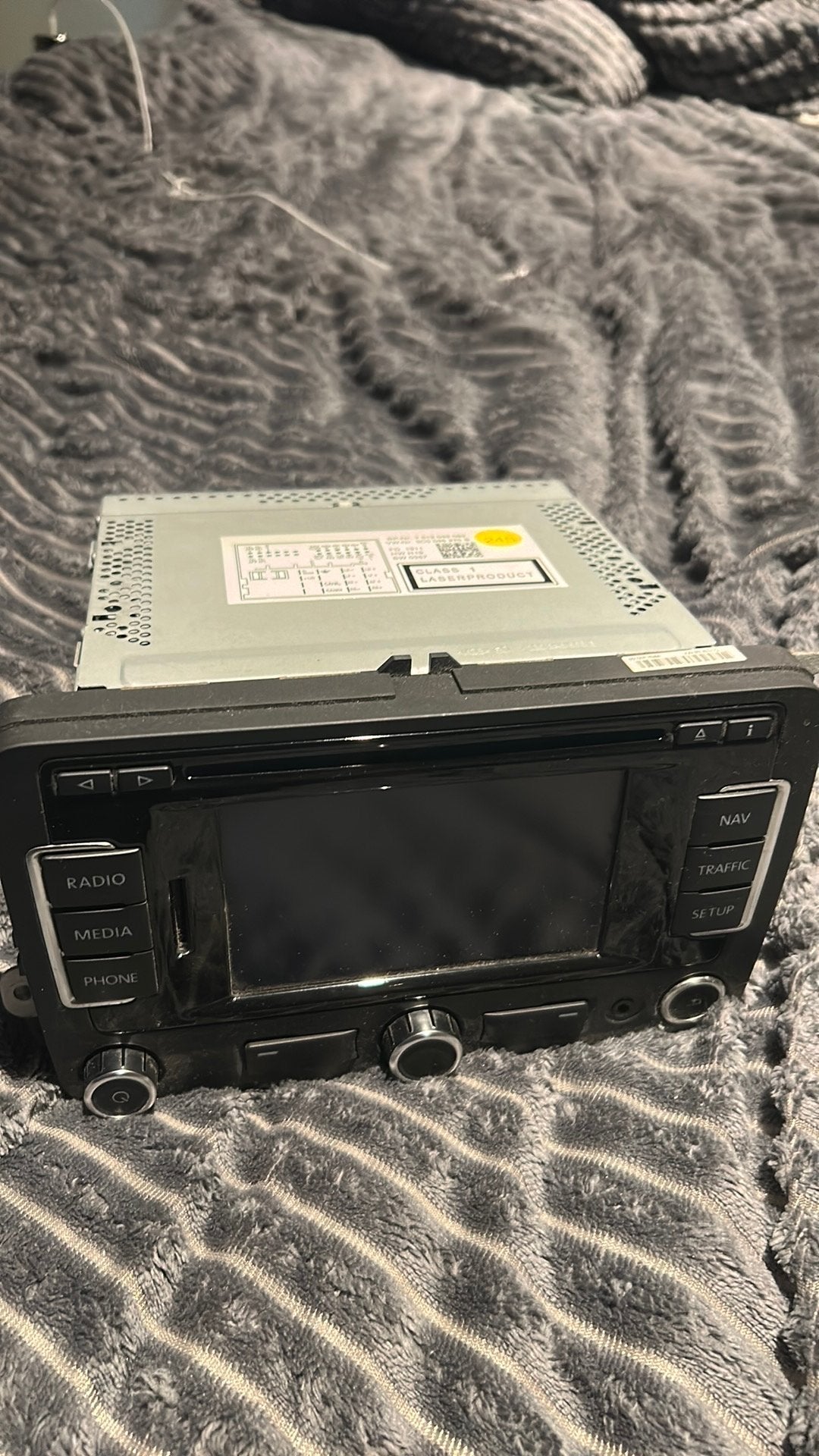 Autoradio VW scirocco 2008, Ophalen, Zo goed als nieuw