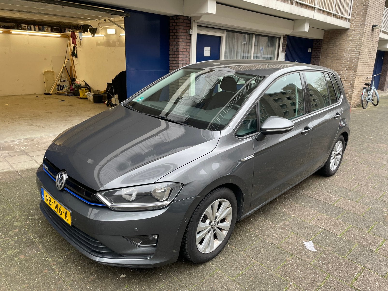 Volkswagen Golf Sportsvan 1.0i TSI 85KW Automaat incl. NAP, Auto's, Volkswagen, Stof, Euro 6, 1246 kg, Particulier
