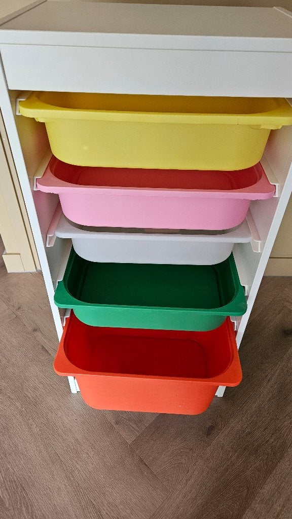 Ikea kinder opbergkast, Ophalen, Minder dan 50 cm, Gebruikt, Minder dan 100 cm