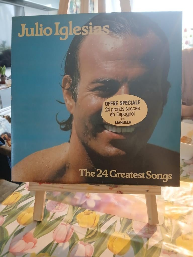Julio Iglesias - The 24 Greatest Songs vinyl platen 2 lp, Ophalen of Verzenden
