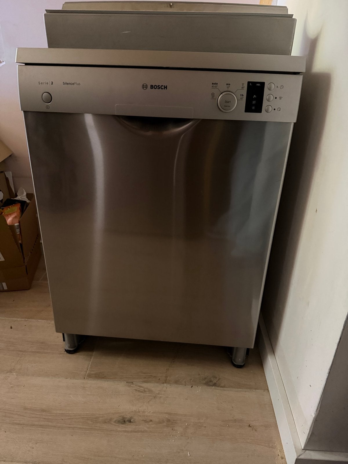 Bosch Serie 2 SilencePlus Vaatwasser - Zilver