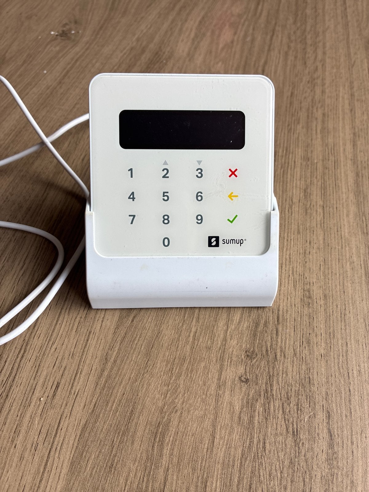 SumUp pinautomaat met oplaadstation, Ophalen, Overige typen