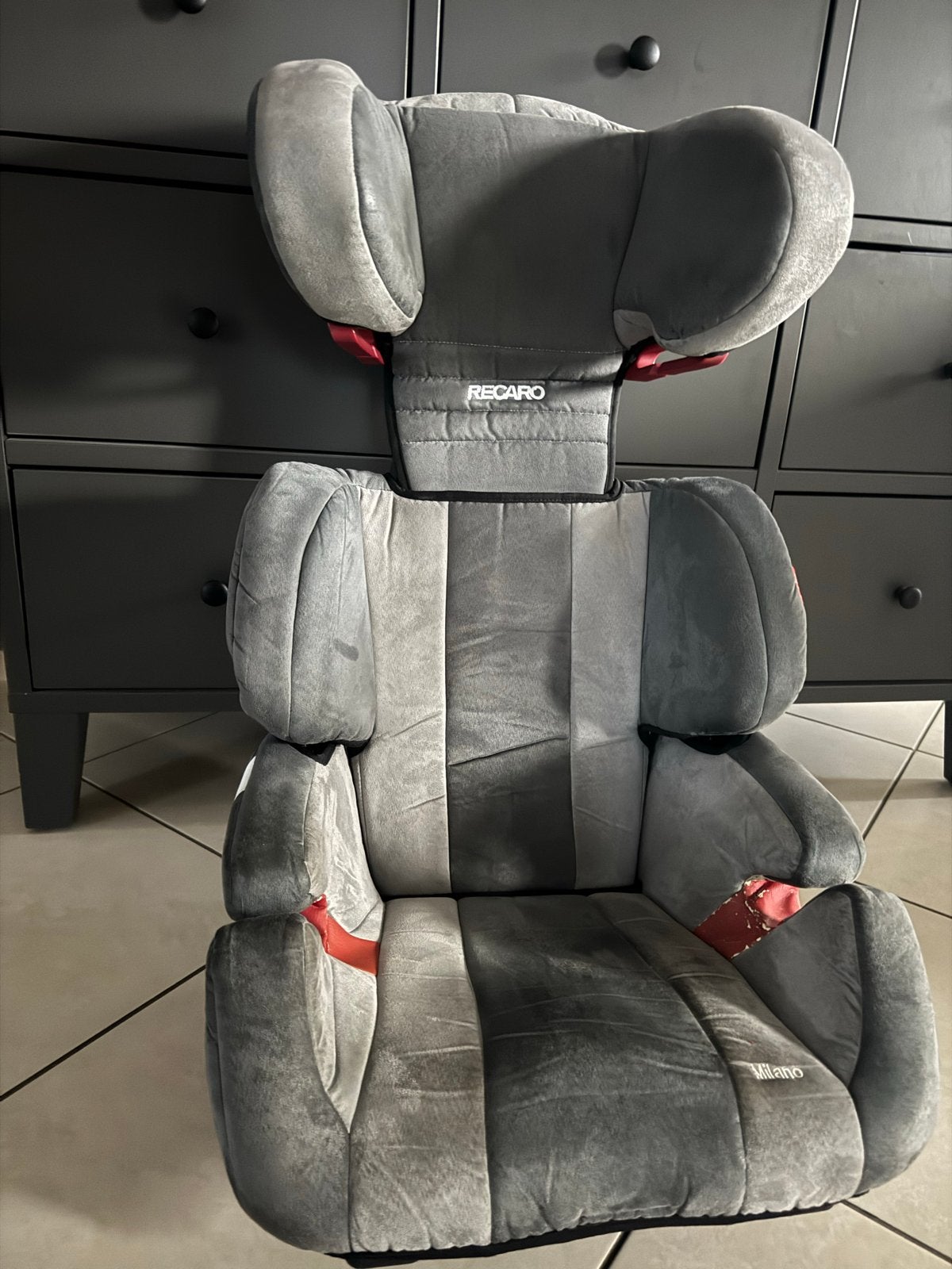 Recaro Milano autostoel - Grijs, 15-36 kg, 15 t/m 36 kg, Zijbescherming, Ophalen, Overige merken