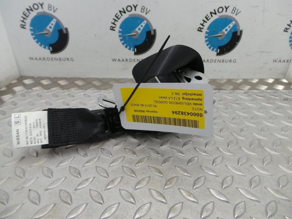 NISSAN NOTE VEILIGHEIDSGORDEL 2013, Ophalen of Verzenden, Gebruikt, Stiba lid
