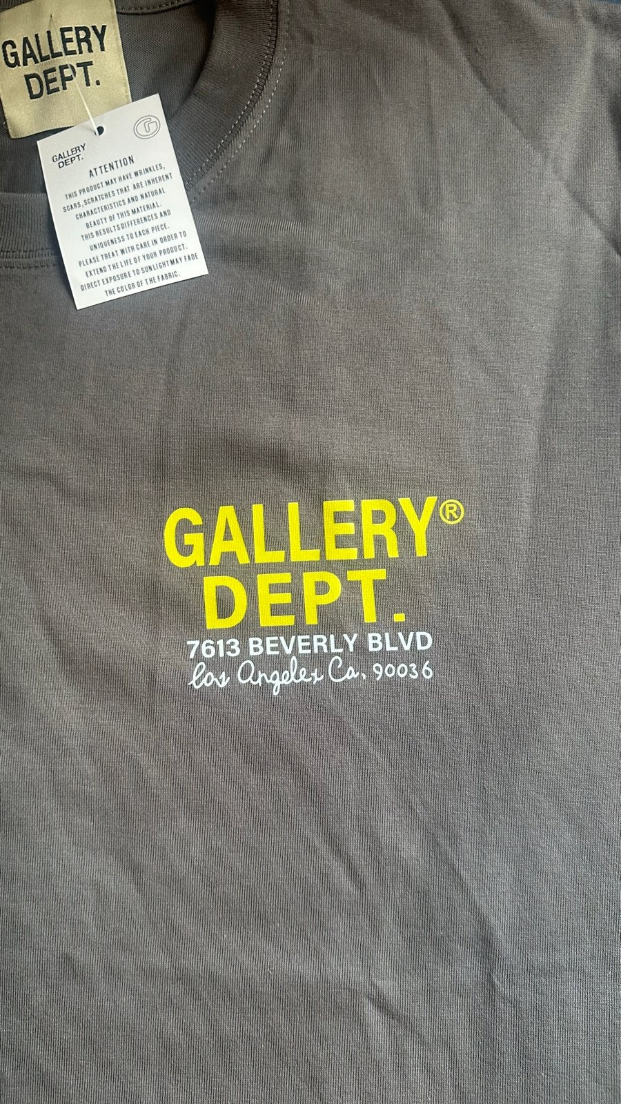 Gallery Dept. Lange Mouwen T-shirt - Maat M, Ophalen of Verzenden, Nieuw, Maat 48/50 (M), Grijs