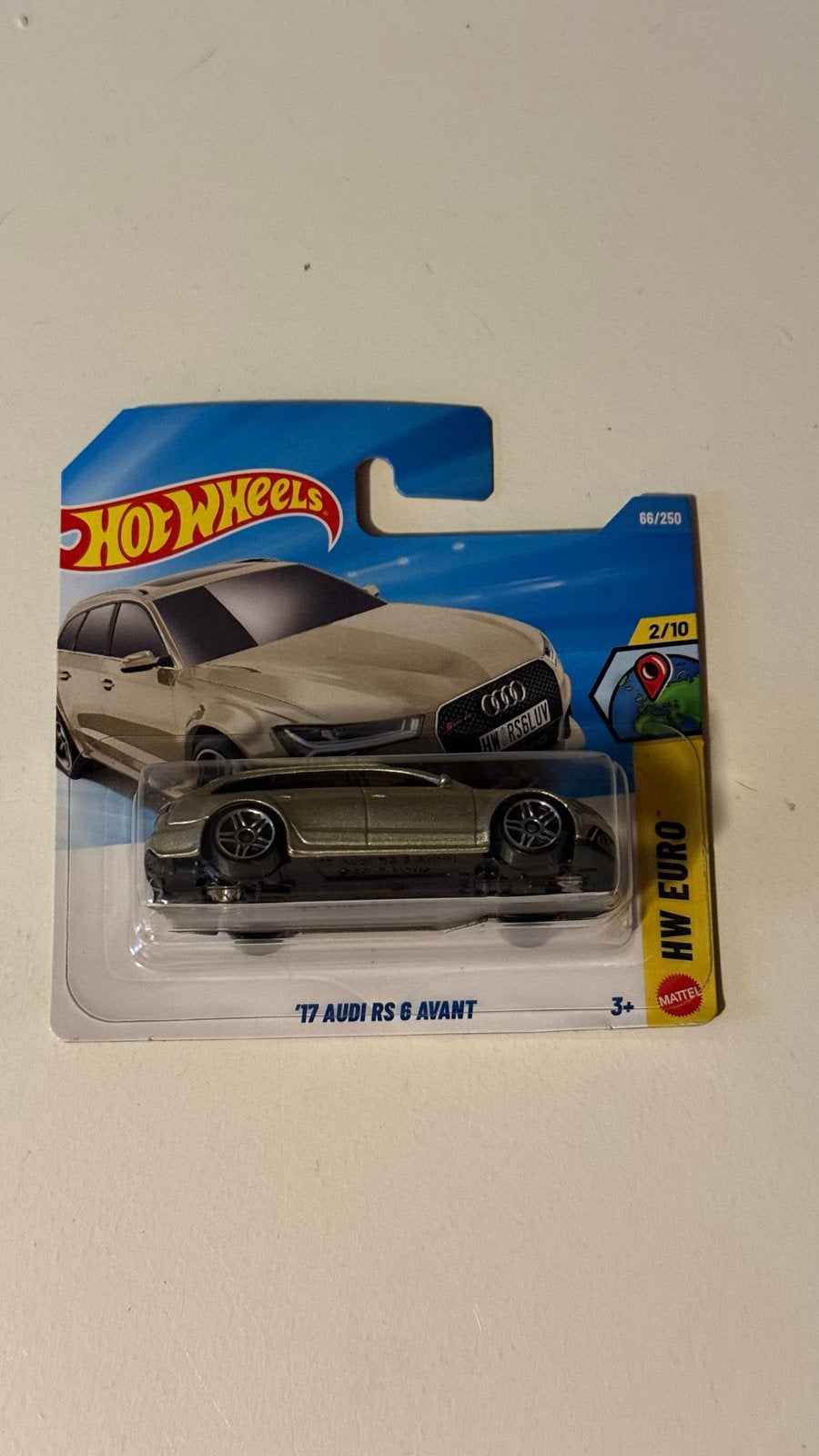 Hot Wheels '17 Audi RS 6 Avant - Nieuw in verpakking, Ophalen of Verzenden, Nieuw, Auto, Overige merken