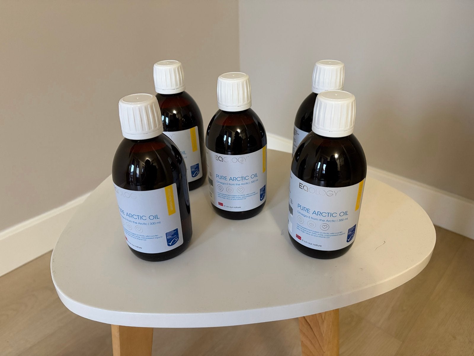 3x  Eqology Pure Arctic Oil Omega-3 Visolie - Nieuw, Ophalen of Verzenden, Nieuw, Poeder of Drank