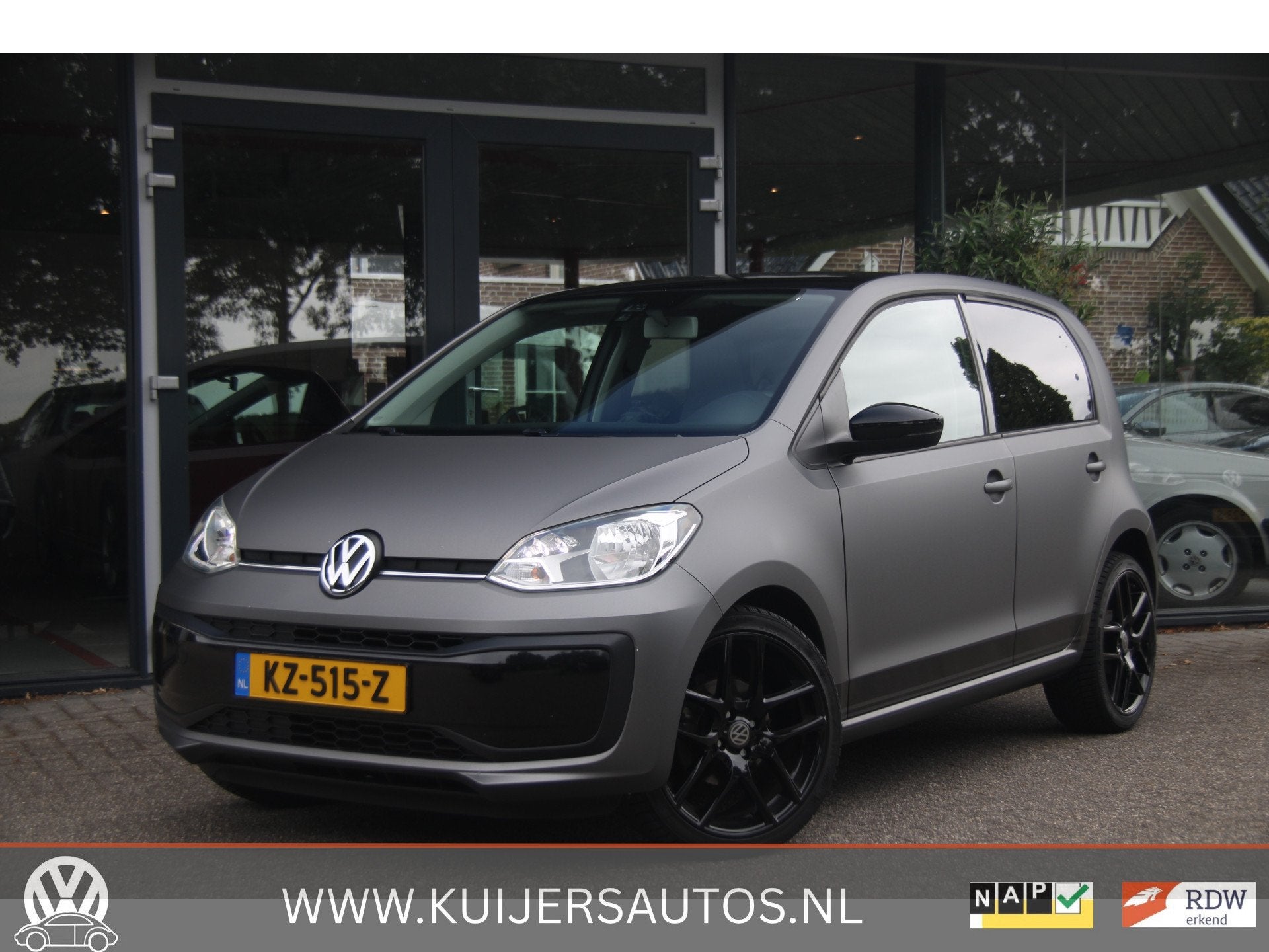Volkswagen up! 1.0 BMT move up! | Black Edition | AC | 17 LM, Voorwielaandrijving, Gebruikt, Origineel Nederlands, Handgeschakeld