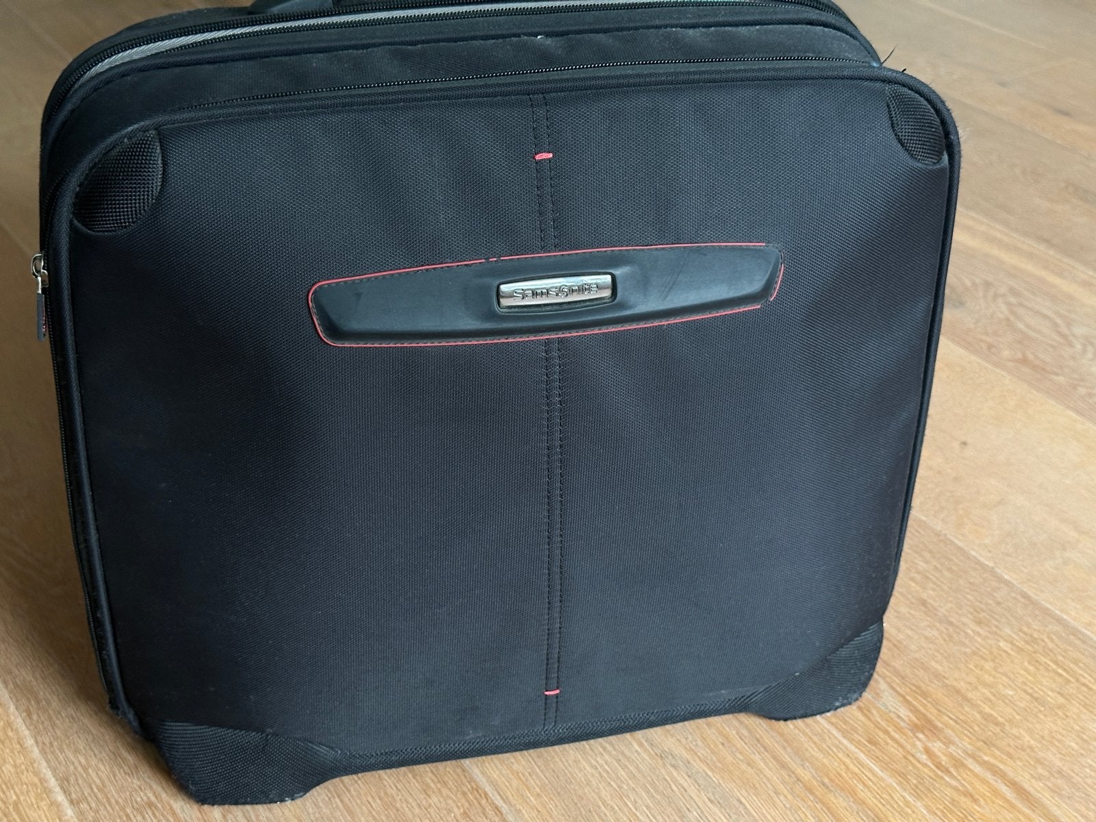 Samsonite laptoptas/trolley - Zwart, 40 tot 60 cm, Gebruikt, 20 tot 30 cm, Zwart