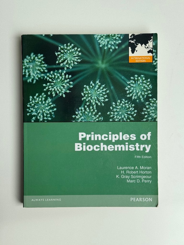 Principles of Biochemistry - 5th Edition, Gelezen, Diverse auteurs, Ophalen of Verzenden, WO