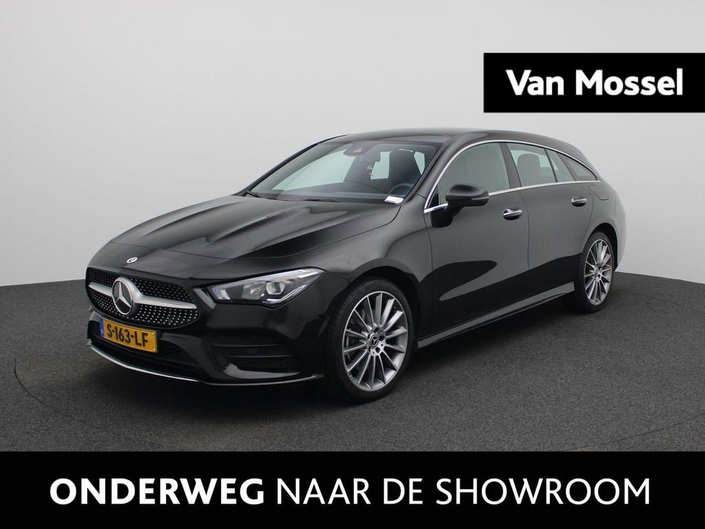 Mercedes-Benz CLA-klasse Shooting Brake 250 e AMG Line | PAN, Auto's, Euro 6, 4 cilinders, Leder en Stof, Zwart