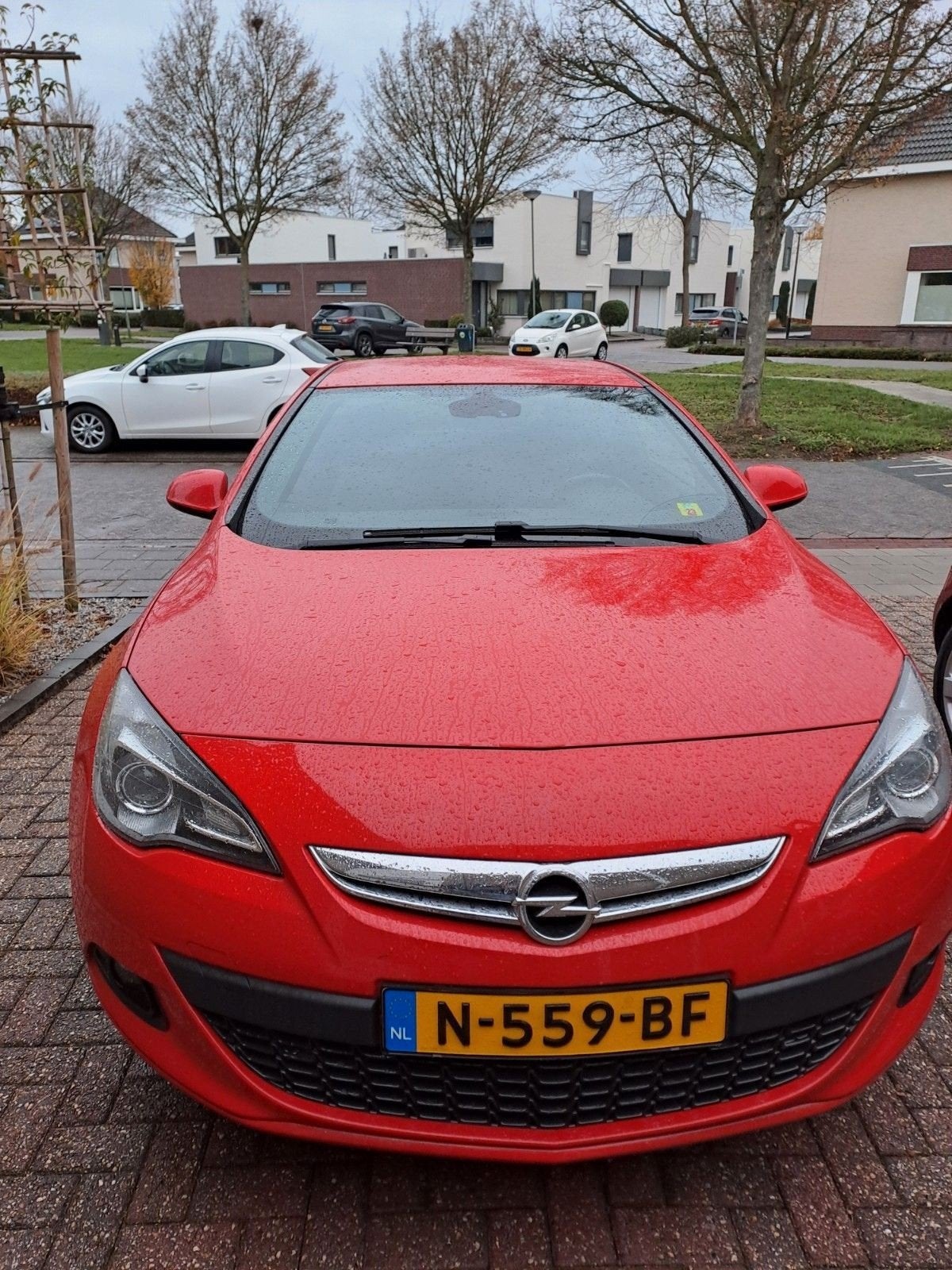 Opel Astra 1.4 T 120PK S&S 2017 Rood, Auto's, Opel, Voorwielaandrijving, 1350 kg, Zwart, 4 cilinders