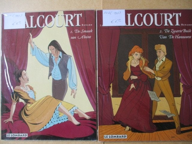 w0307 valcourt 1 en 2, Meerdere stripboeken, Ophalen, Gelezen