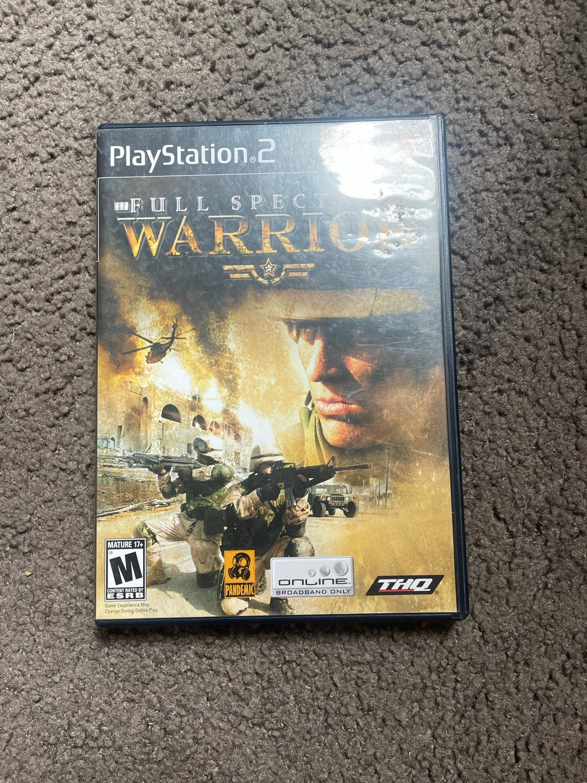 Full Spectrum Warrior - PlayStation 2 (PS2), Gebruikt, Shooter, 1 speler, Ophalen of Verzenden