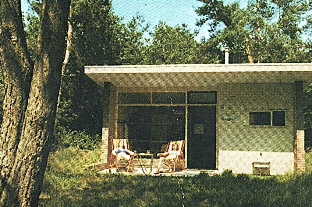 36829 Hardenberg O 1978 gel in 81 Bungalow De Rheezer Belten, Ophalen of Verzenden, 1960 tot 1980, Gelopen, Overijssel