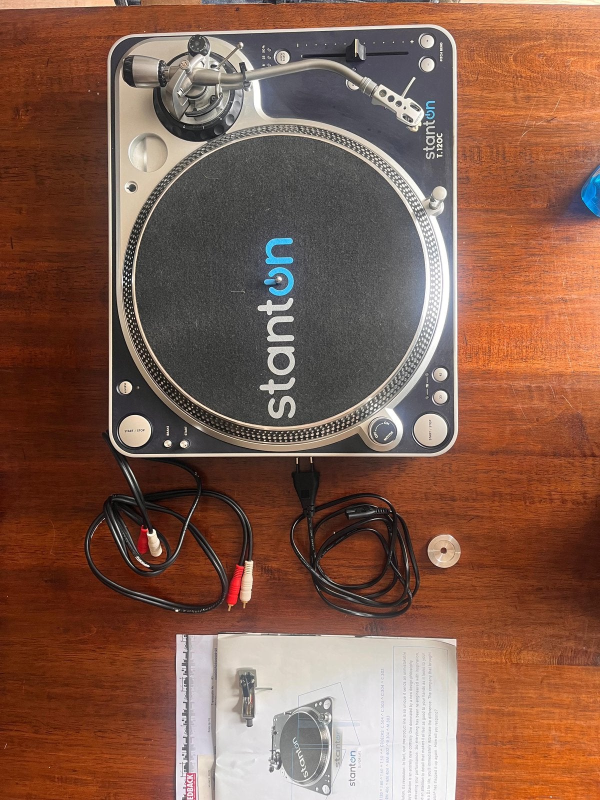 Stanton T.120C Direct Drive draaitafel + 2 elementen, Ophalen of Verzenden, Zo goed als nieuw, Overige merken