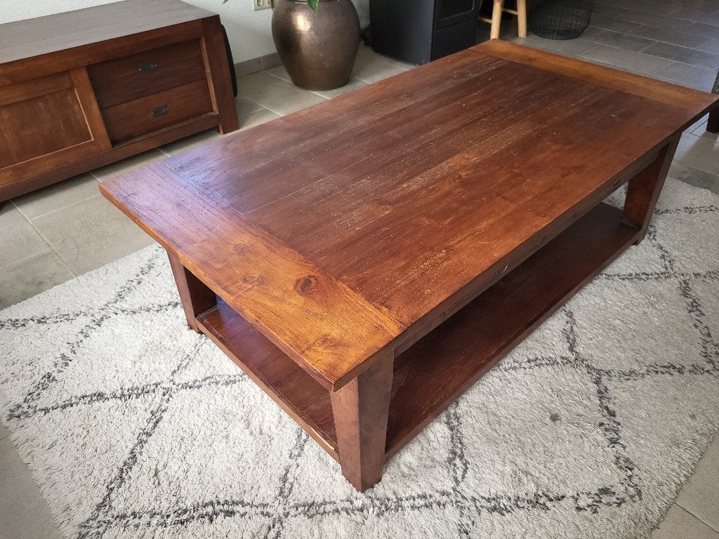 salontafel, Ophalen, Gebruikt, 100 tot 150 cm, Klassiek