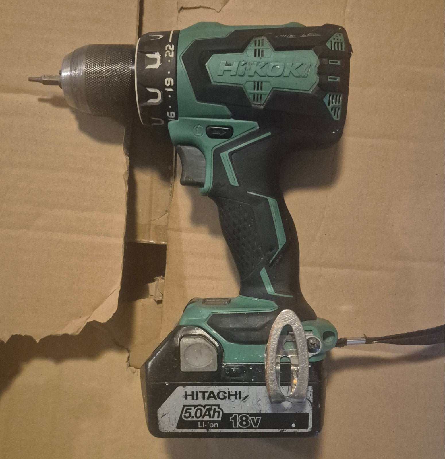HiKOKI Accuboormachine DS18DBSL 18V accu boor-schroefmachine, Ophalen, Zo goed als nieuw