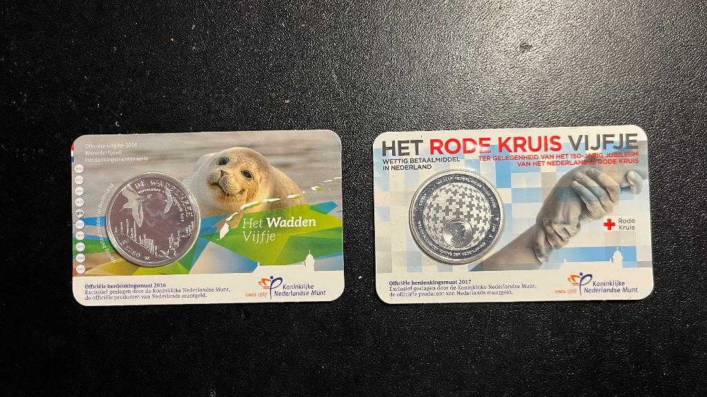 Euro vijfje, Postzegels en Munten, Munten | Nederland, Ophalen of Verzenden, Koningin Beatrix, Euro's, Losse munt