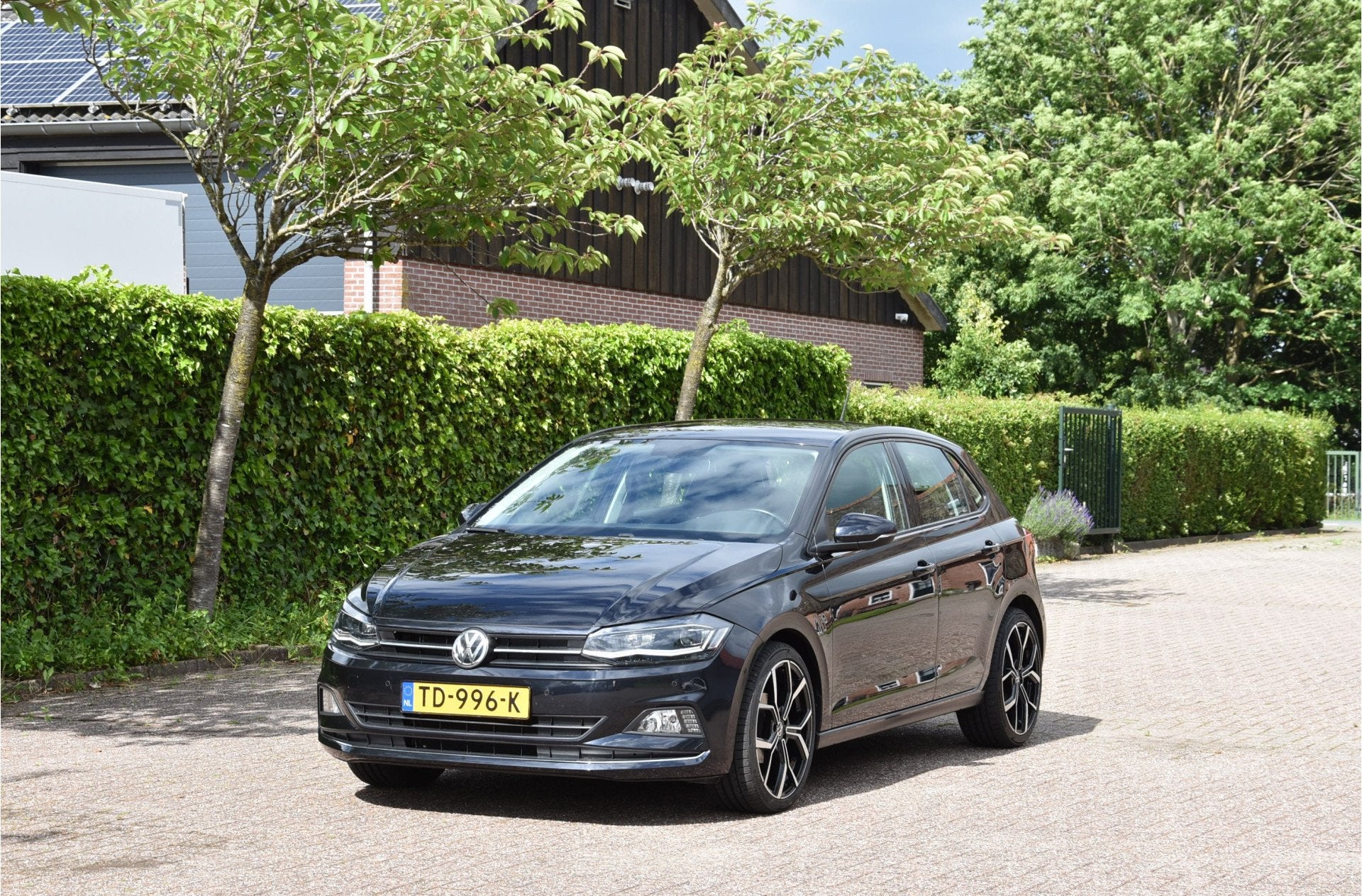Volkswagen Polo 1.0 TSI DSG Highline LED ECC ACC PDC NAP Gar, Auto's, Stof, Gebruikt, Met garantie (alle), Origineel Nederlands