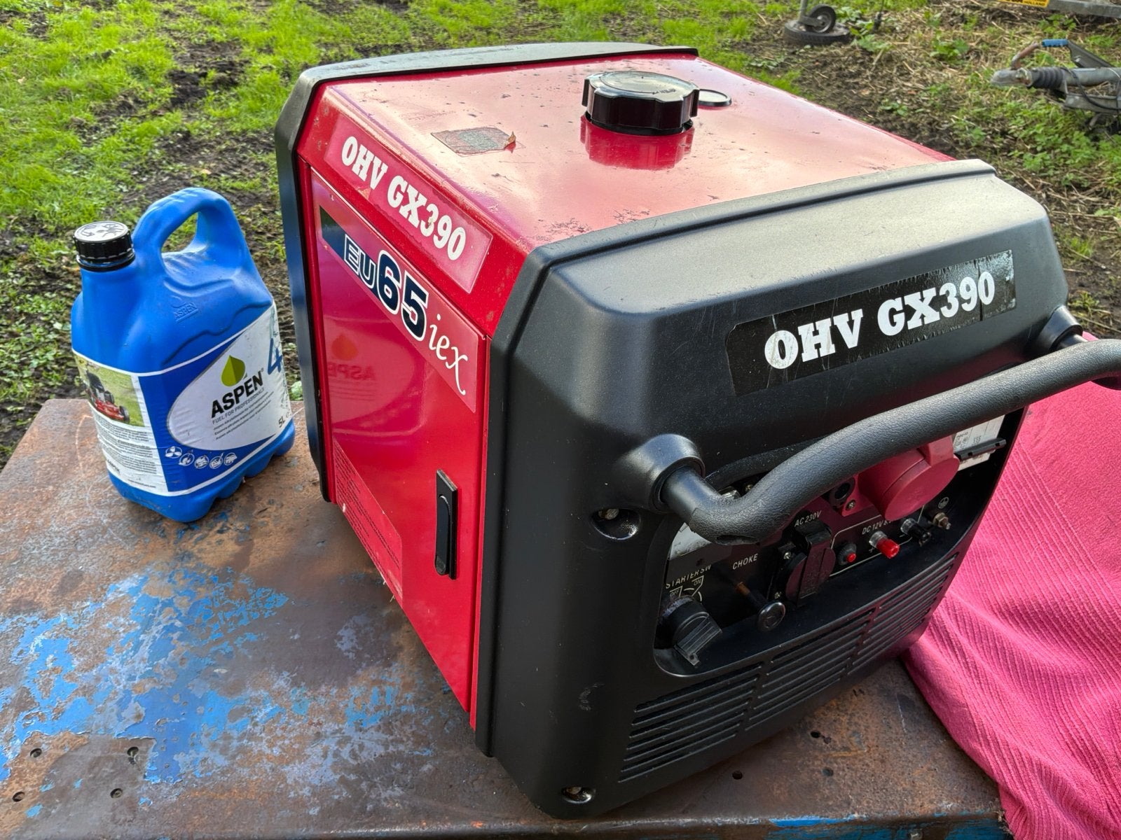 Gebruikte HZKraft OHV GX390 Aggregaat - 6.5 kVA, Ophalen, Gebruikt, Elektrisch startend, Benzine