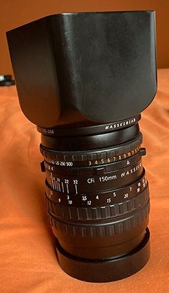 Hasselblad Carl Zeiss Sonnar CFI 150mm f4, Ophalen of Verzenden, Zo goed als nieuw, Standaardlens