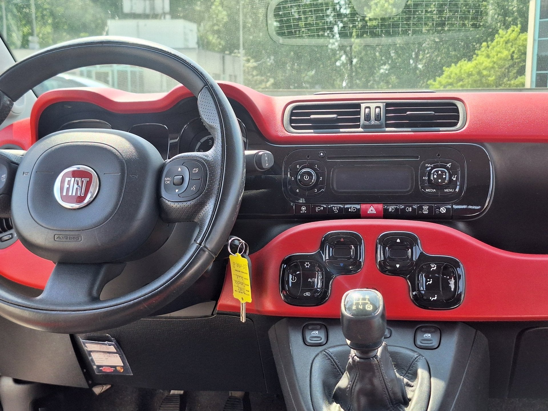 Fiat Panda € 3499,-0.9 TwinAir Lounge Aircondition + Nap p, Auto's, Fiat, Voorwielaandrijving, Euro 5, Panda, Wit