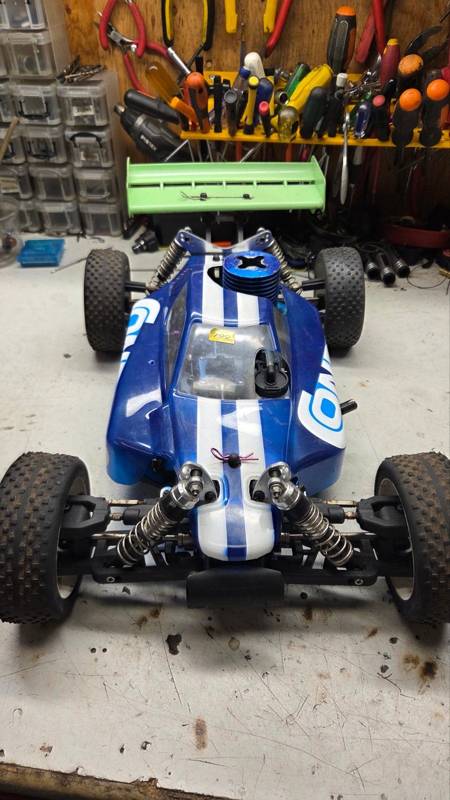 te koop mooie reely rex, Gebruikt, Auto offroad, Ophalen of Verzenden, Schaal 1:8