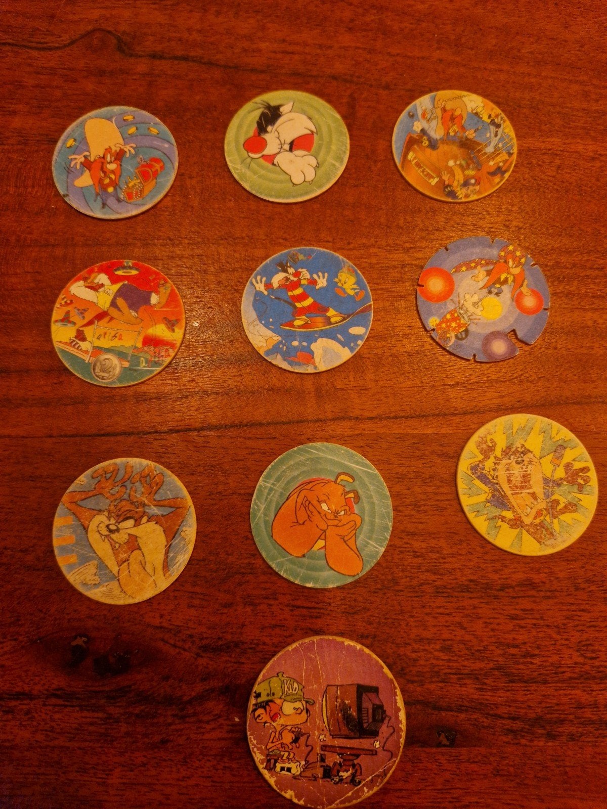 Diverse Flippo's - Looney Tunes, Olympic, Flying, Ophalen of Verzenden, Spiek, Losse flippo's