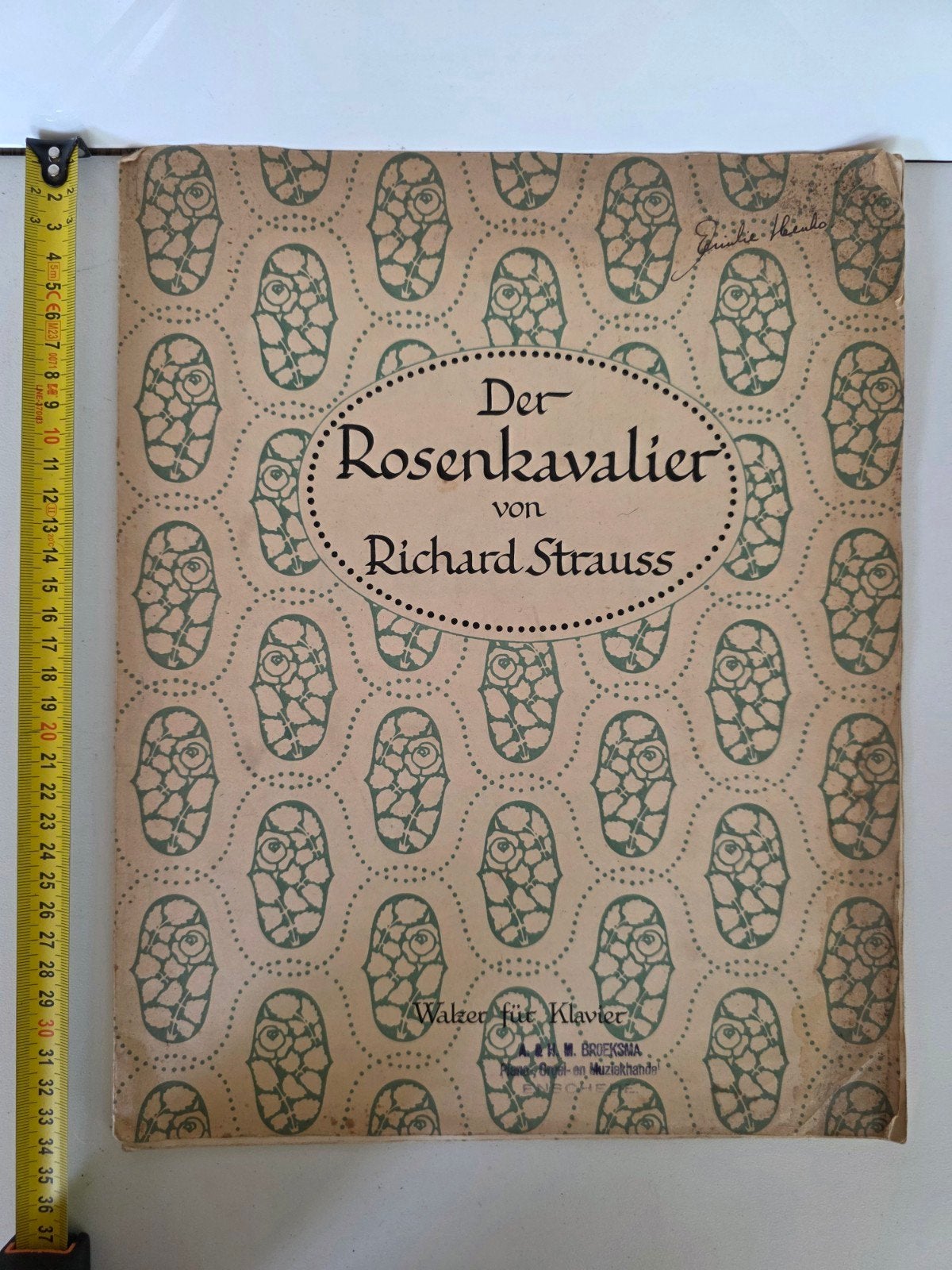 Richard Strauss - Der Rosenkavalier Walzer voor Piano, Gebruikt, Klassiek, Ophalen of Verzenden, Artiest of Componist