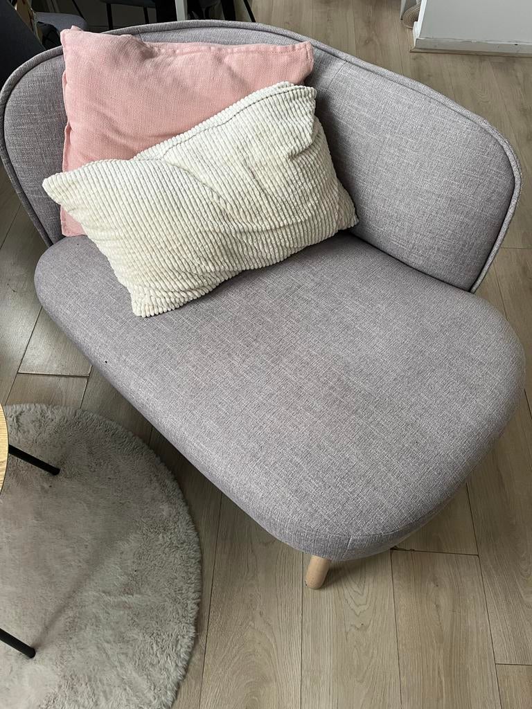 Zit bank/ stoel 1 persoons, Huis en Inrichting, Stoelen, Gebruikt, Ophalen of Verzenden, Eén, Stof